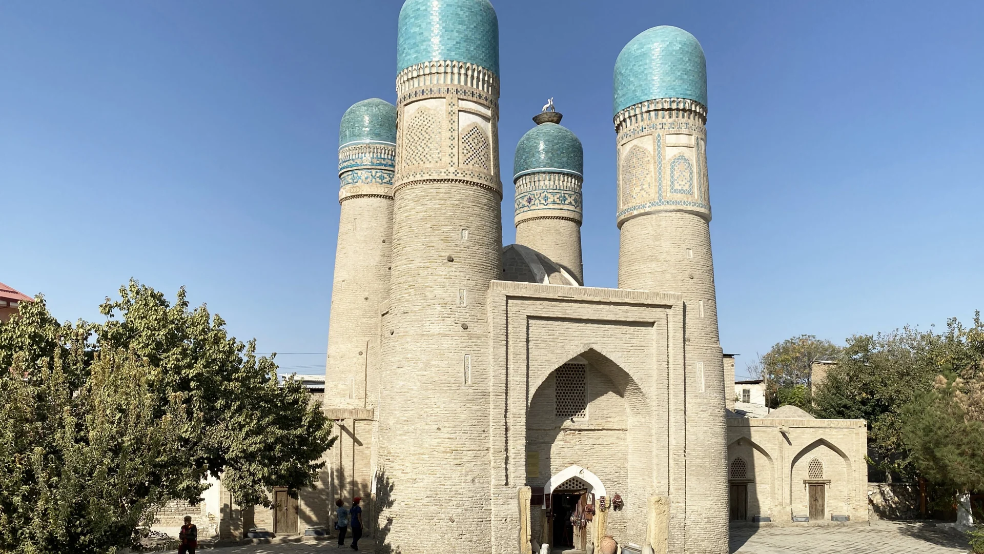 Chor Minor in Buchara, Usbekistan