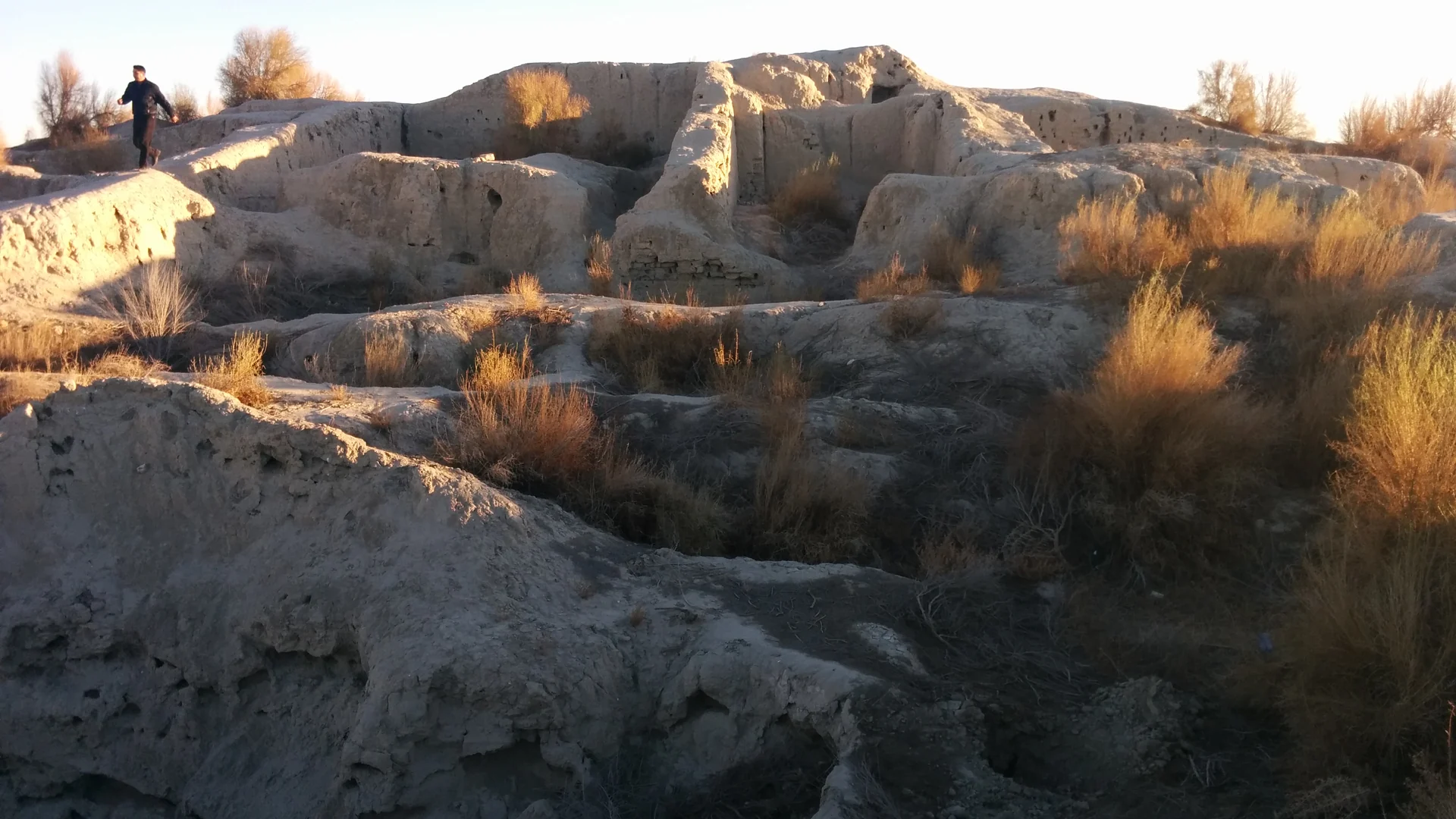 Antike Siedlung Varakhsha in der Buchara-Region, Usbekistan