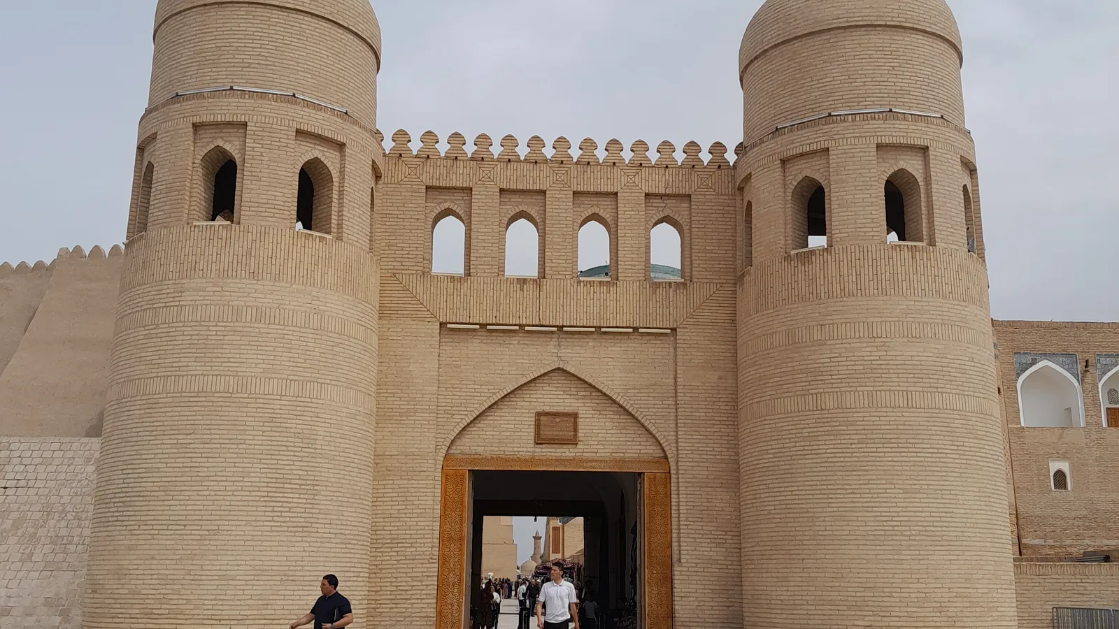 Ota Darvoza in Khiva, Uzbekistan