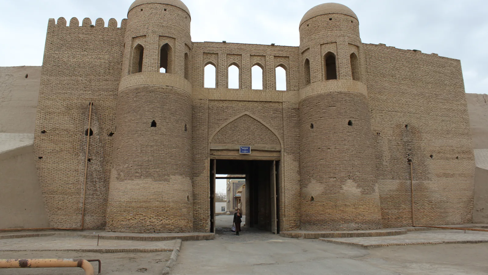 Tosh Darvoza in Chiwa, Usbekistan