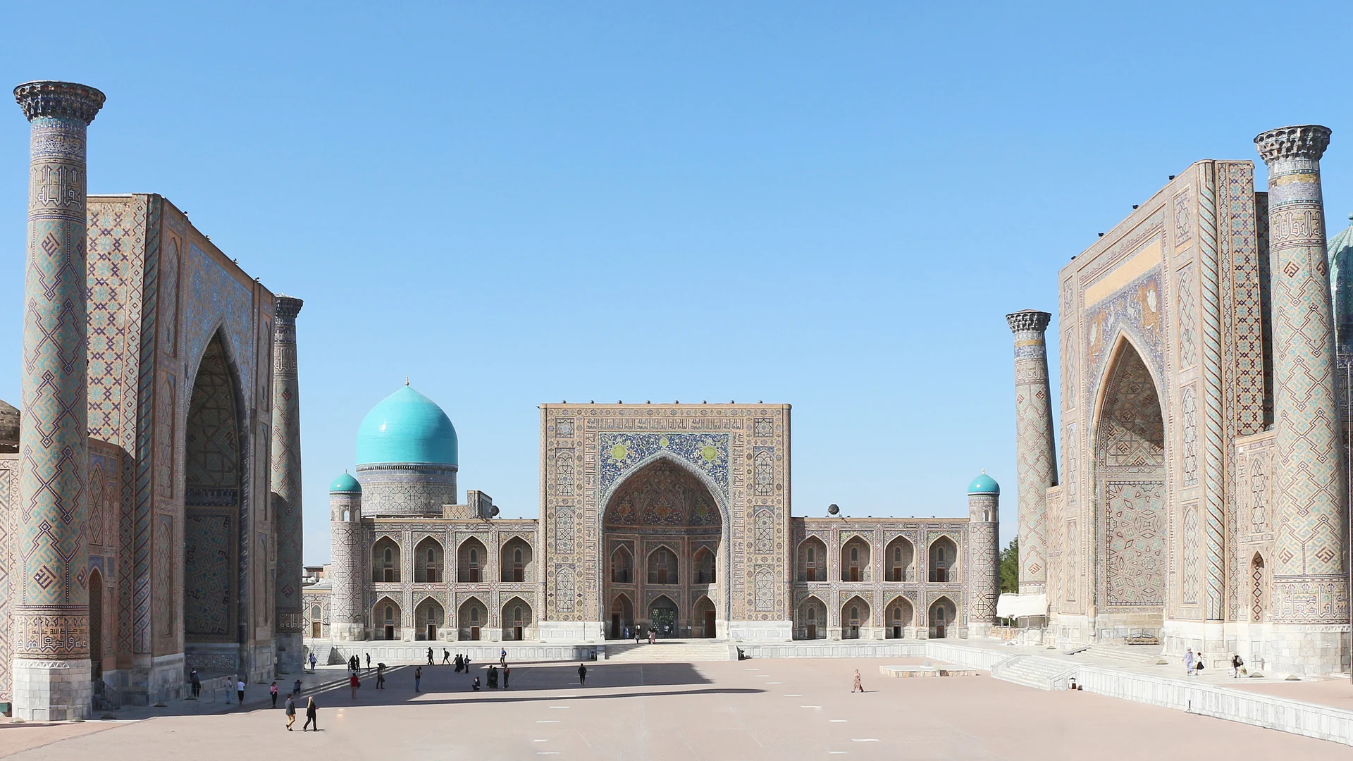 ريغستان في سمرقند، أوزبكستان