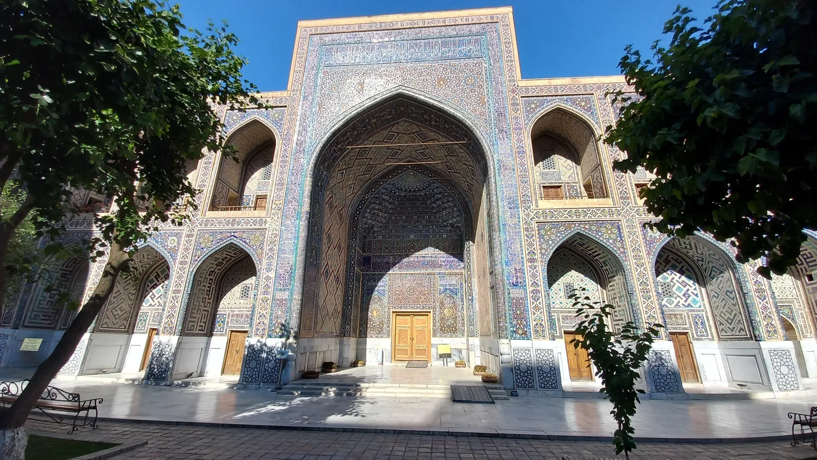 Ulug Beg Madrasa in Samarkand, Usbekistan