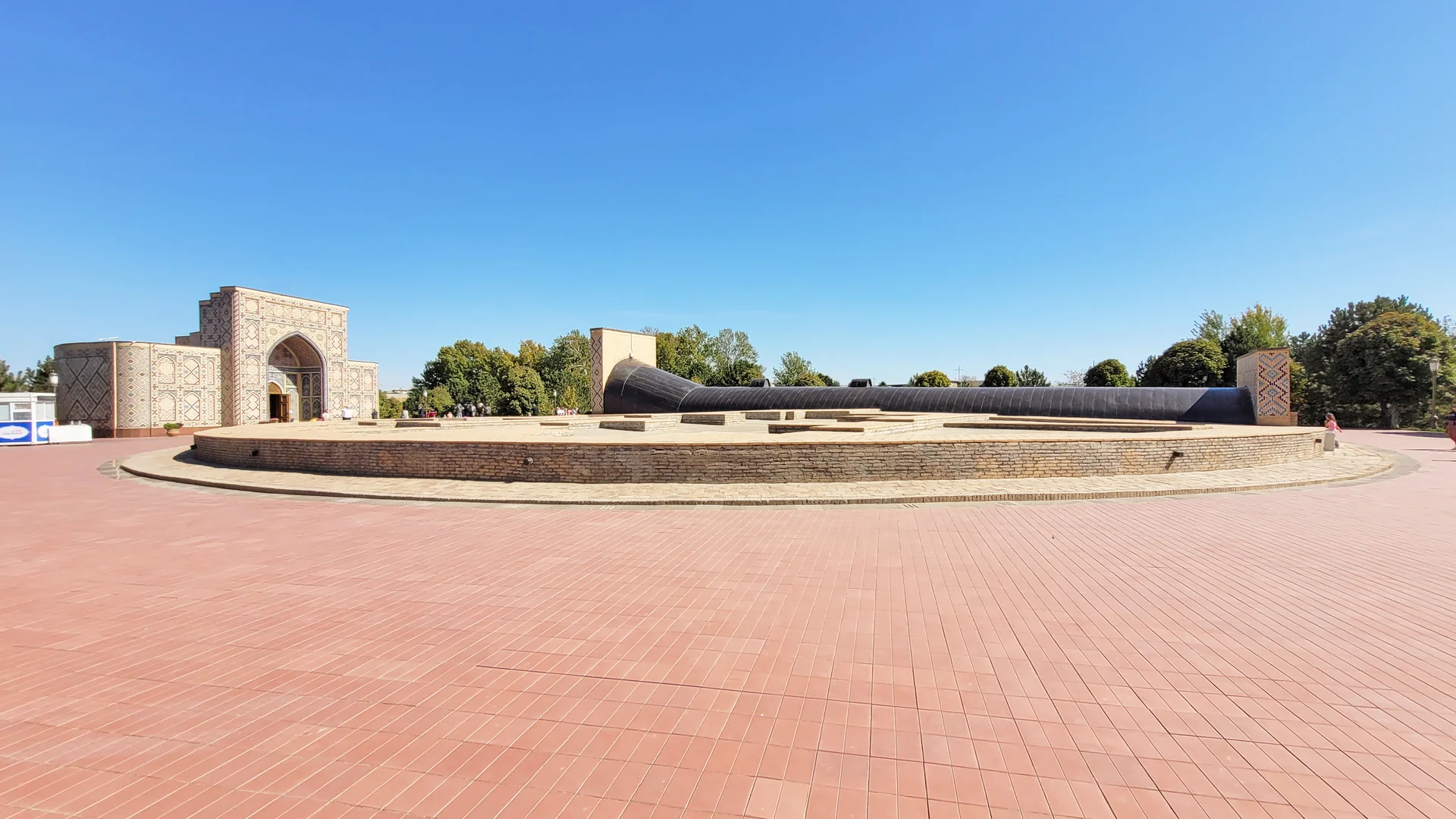 Ulug Beg Observatorium in Samarkand, Usbekistan