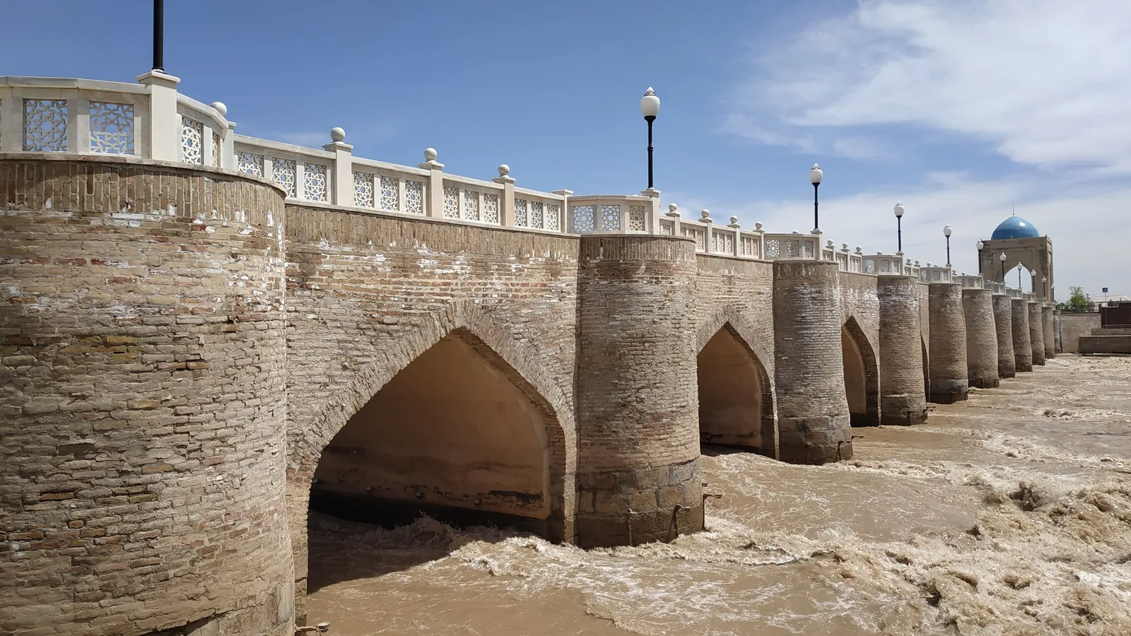 Historic Qarshi Bridge, Kashkadarya Region, Uzbekistan